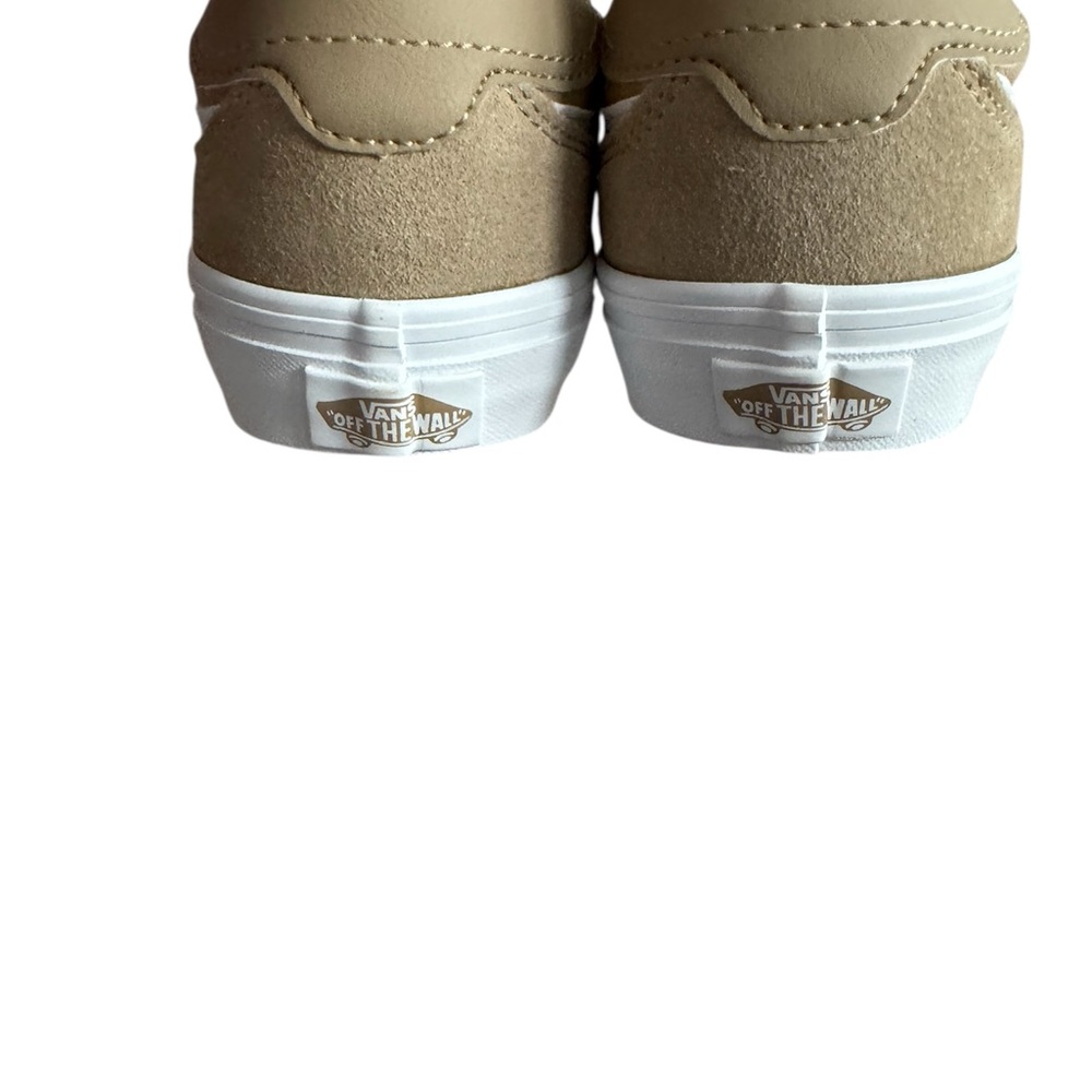 Vans Tan Checkerboard Women’s Shoes - Picture 5 of 6